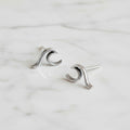 Sea Wave Stud Earrings - Terciany 