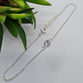 Anklet With Cubic Zirconia Stone - Terciany 