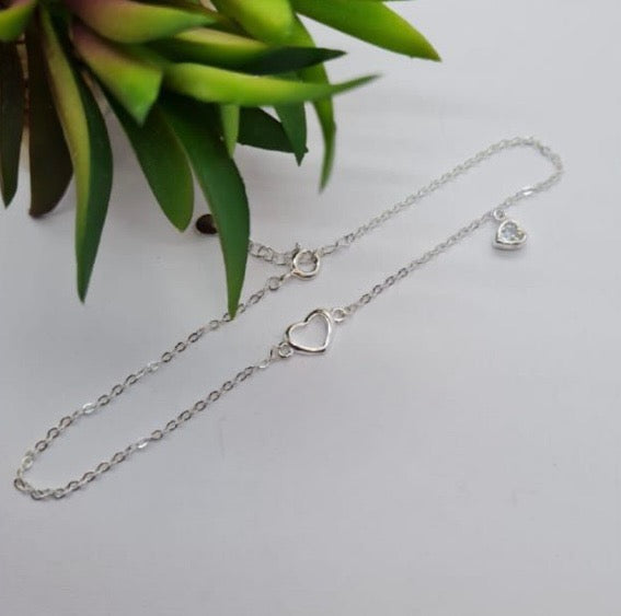 Two Heart Bracelet