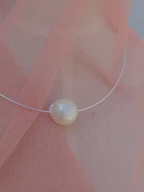 Statement Baroque Pearl on Necklace