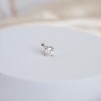 0.8 ct Moissanite stone pendant (with GRA Certificate) - Terciany 