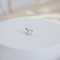 0.8 ct Moissanite stone pendant (with GRA Certificate) - Terciany 