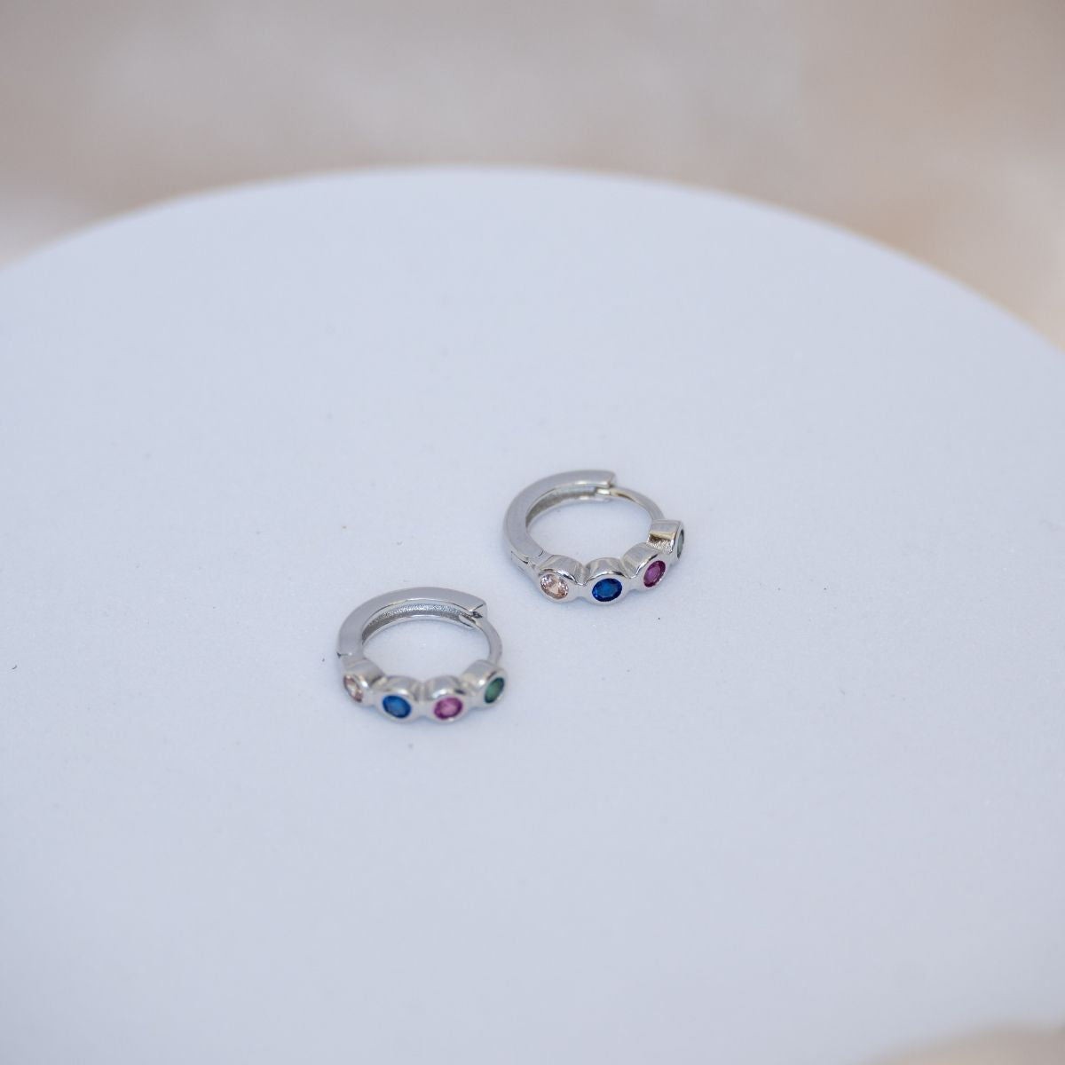 12mm Coloured Huggy Earrings