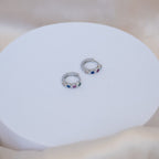 12mm Coloured Huggy Earrings - Terciany 