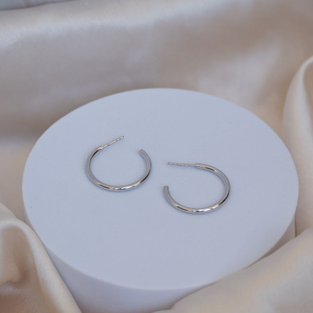2mm Round Hoop earrings - Terciany 
