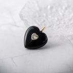 Black Onyx Semi Precious Stone Pendant - Terciany 