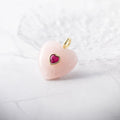 Rose Quartz Semi Precious Stone pendant - Terciany 
