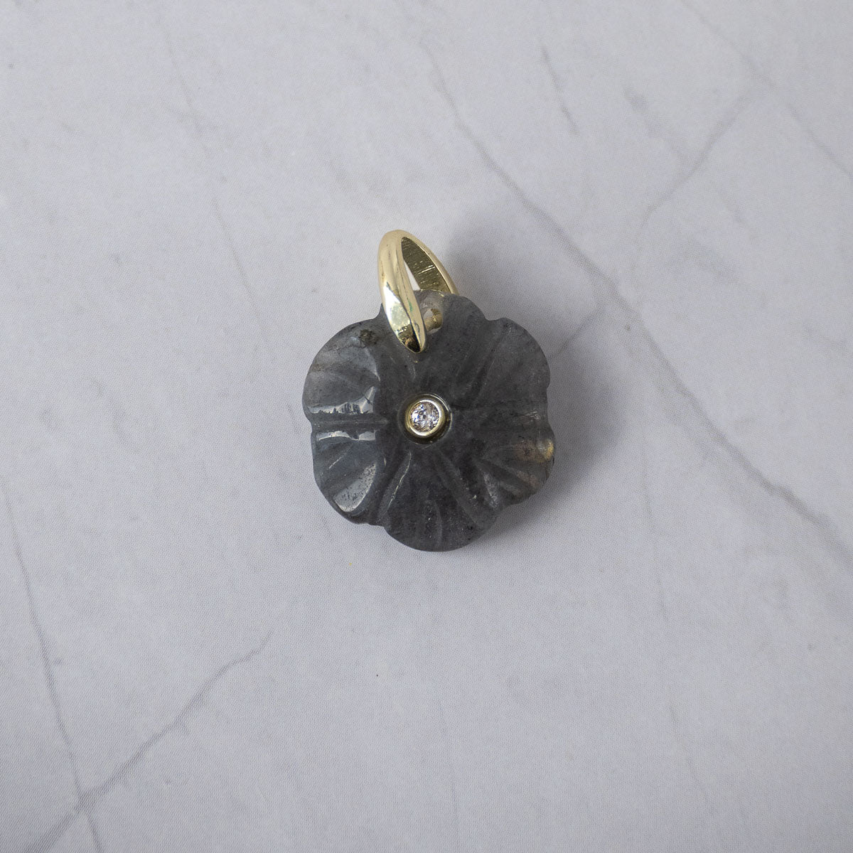 Labradorite Semi Precious stone pendant