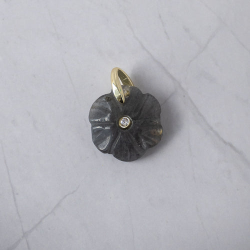 Labradorite Semi Precious stone pendant - Terciany 