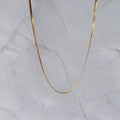 2mm Herringbone Necklace - Terciany 
