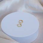 Tiny gold earrings - Terciany 