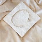 Bangle with freshwater pearls - Terciany 