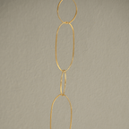 Long Link Gold Necklace