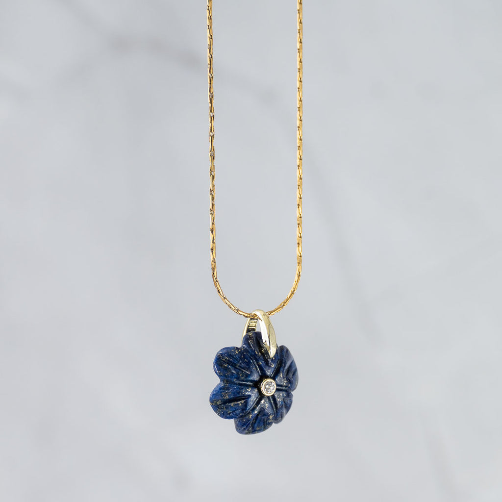 Lapis Lazuli Semi Precious stone Pendant