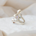 Statement Semi precious stone ring - Terciany 