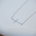 Sterling silver Cross Necklace - Terciany 