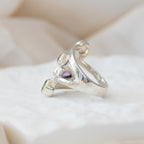 4 Semi precious stone statement ring - Terciany 