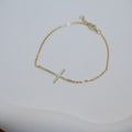 Gold Cross Bracelet - Terciany 