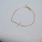 Gold Cross Bracelet - Terciany 