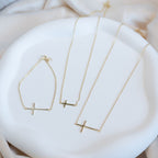 Gold Cross Bracelet - Terciany 