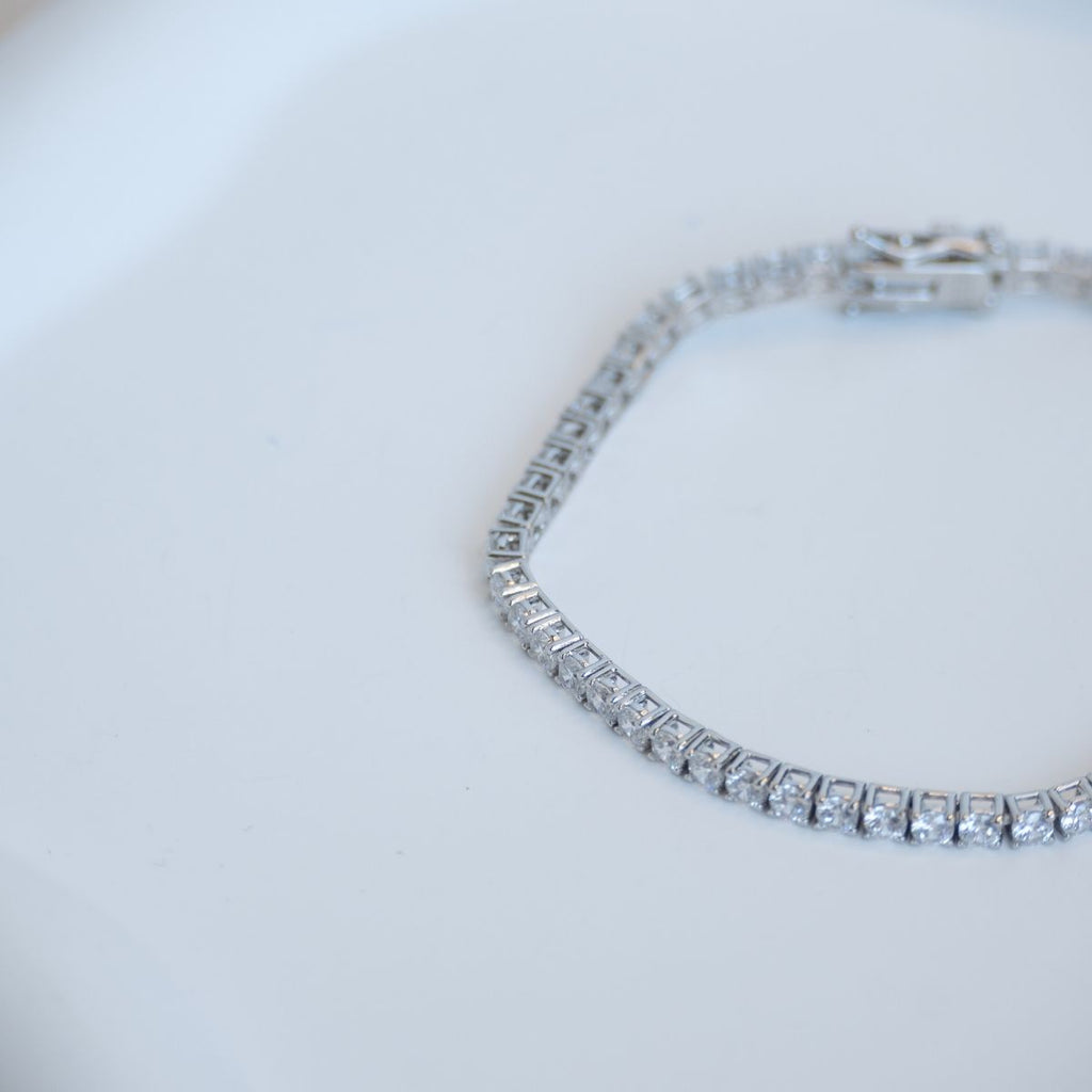 Sterling silver Tennis bracelet - Terciany 