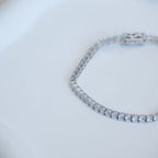 Sterling silver Tennis bracelet - Terciany 