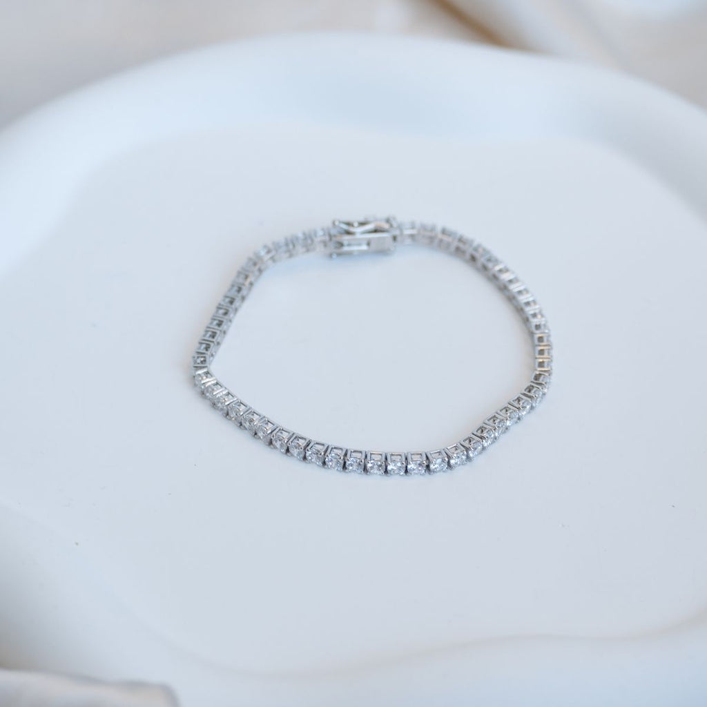 Sterling silver Tennis bracelet - Terciany 
