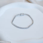 Sterling silver Tennis bracelet - Terciany 