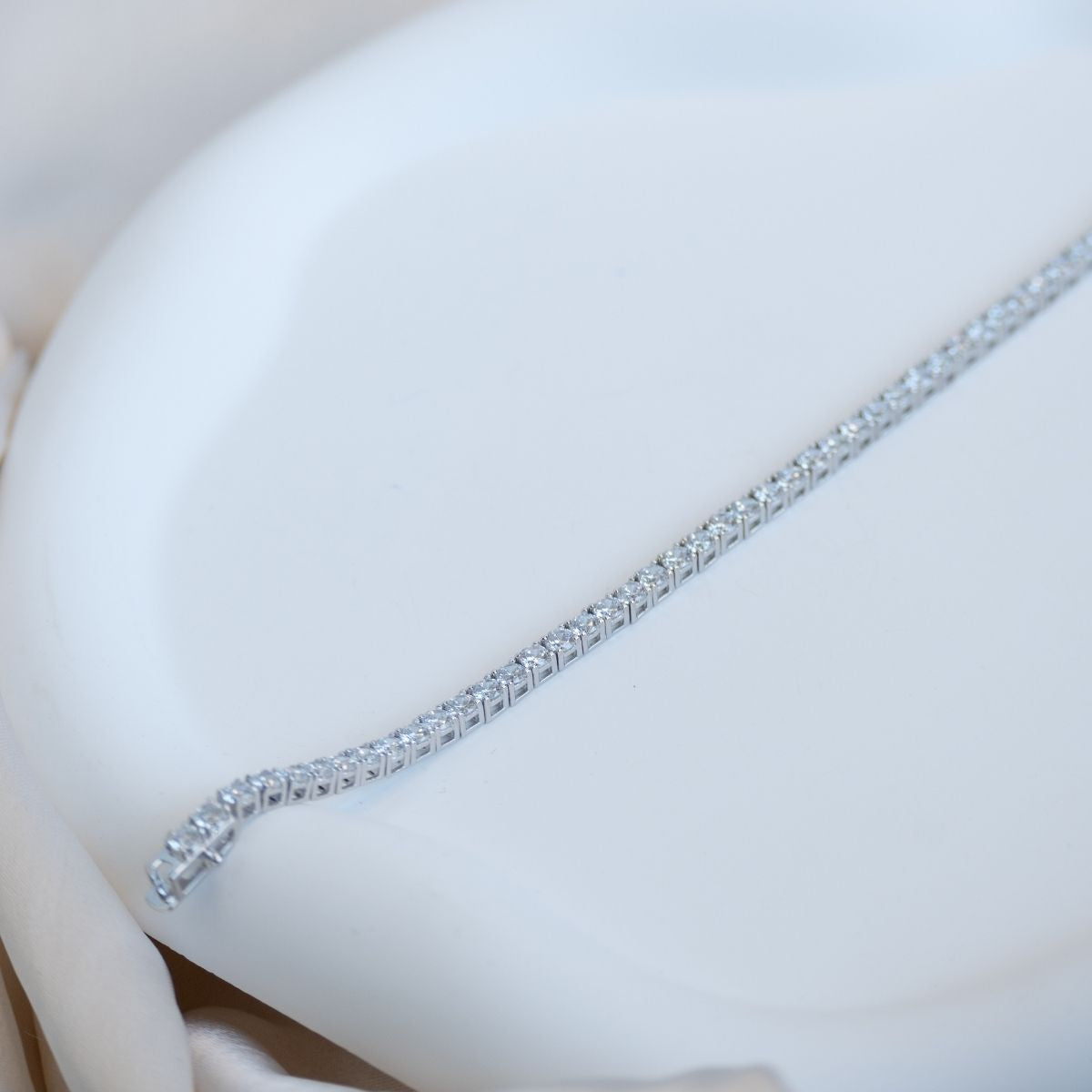 Sterling silver Tennis bracelet - Terciany 