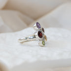 Semi Precious Cluster ring - Terciany 
