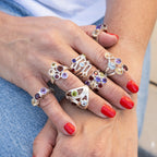 Thick band Three tone ring - Terciany 