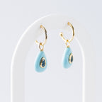 Turquoise Semi Precious stone pretty woman earrings - Symbol of Wisdom - Terciany 