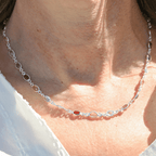Multi Coloured Semi Precious Stone Necklace - Terciany 