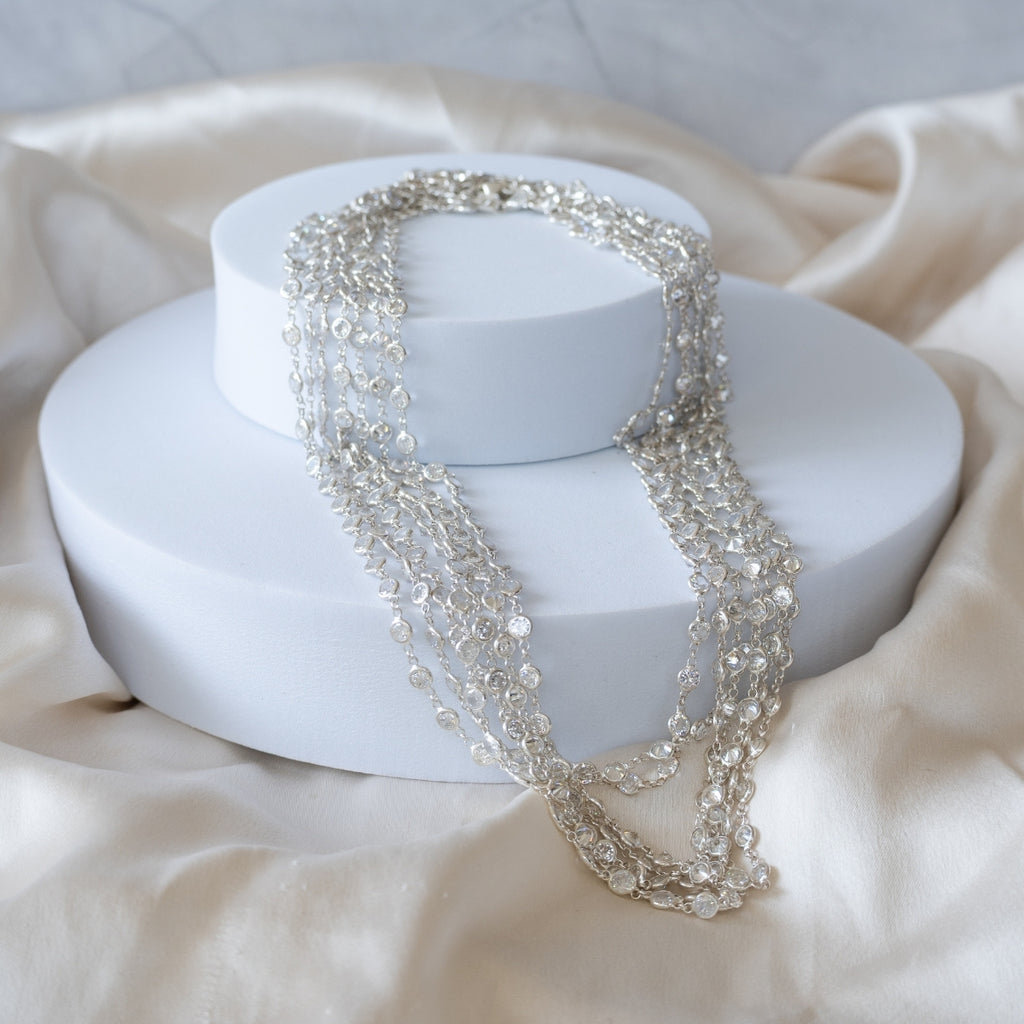 Cubic dot necklace - Terciany 