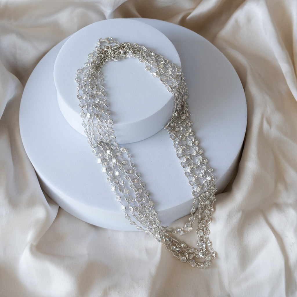 Cubic dot necklace - Terciany 