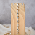 Blue Topaz rectangular bracelet - Terciany 