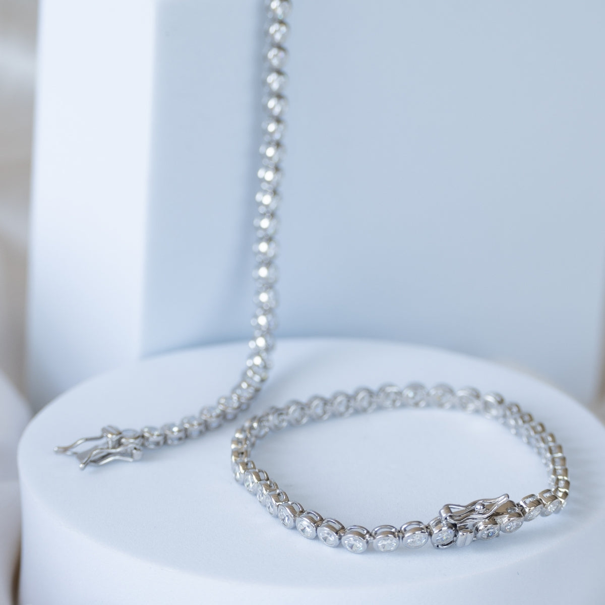 Tube setting Tennis Bracelet - Terciany 