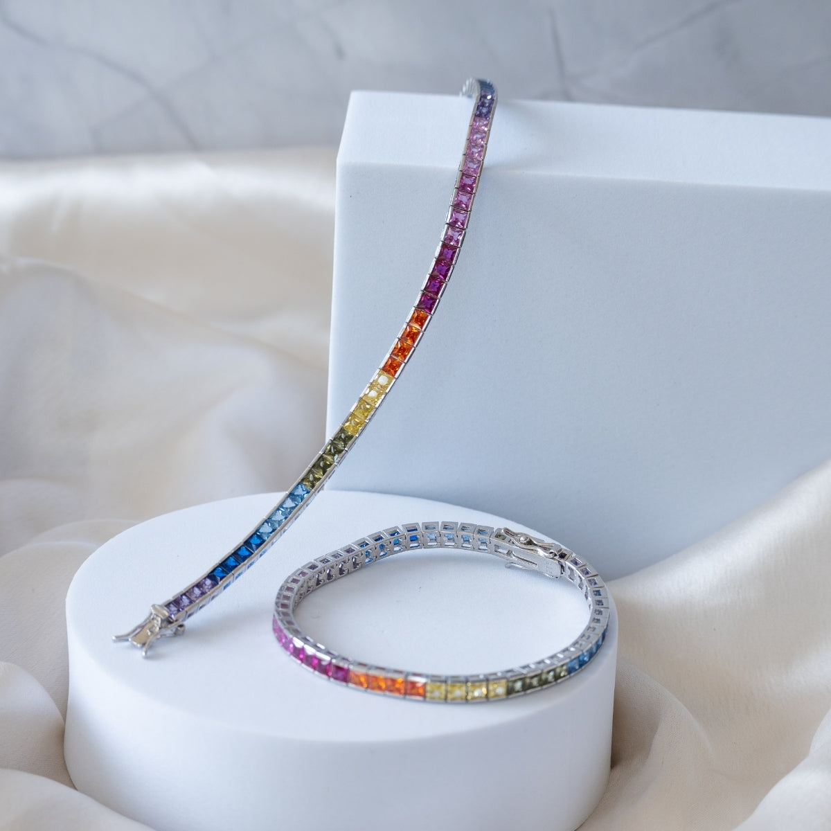 Rainbow Tennis bracelet - Terciany 
