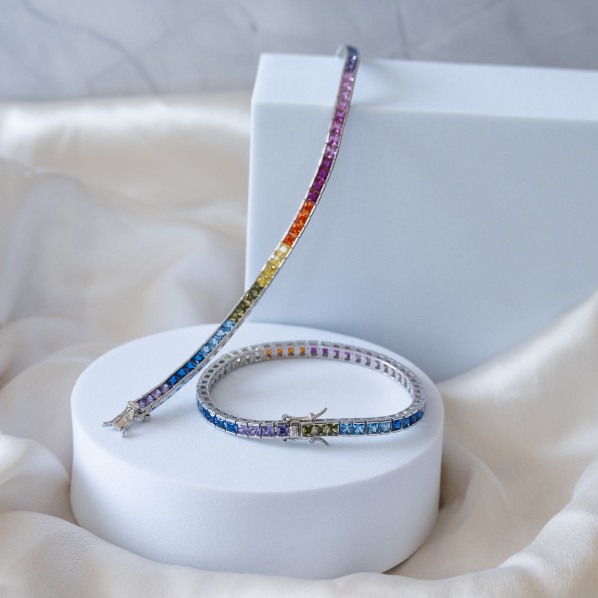 Rainbow Tennis bracelet - Terciany 