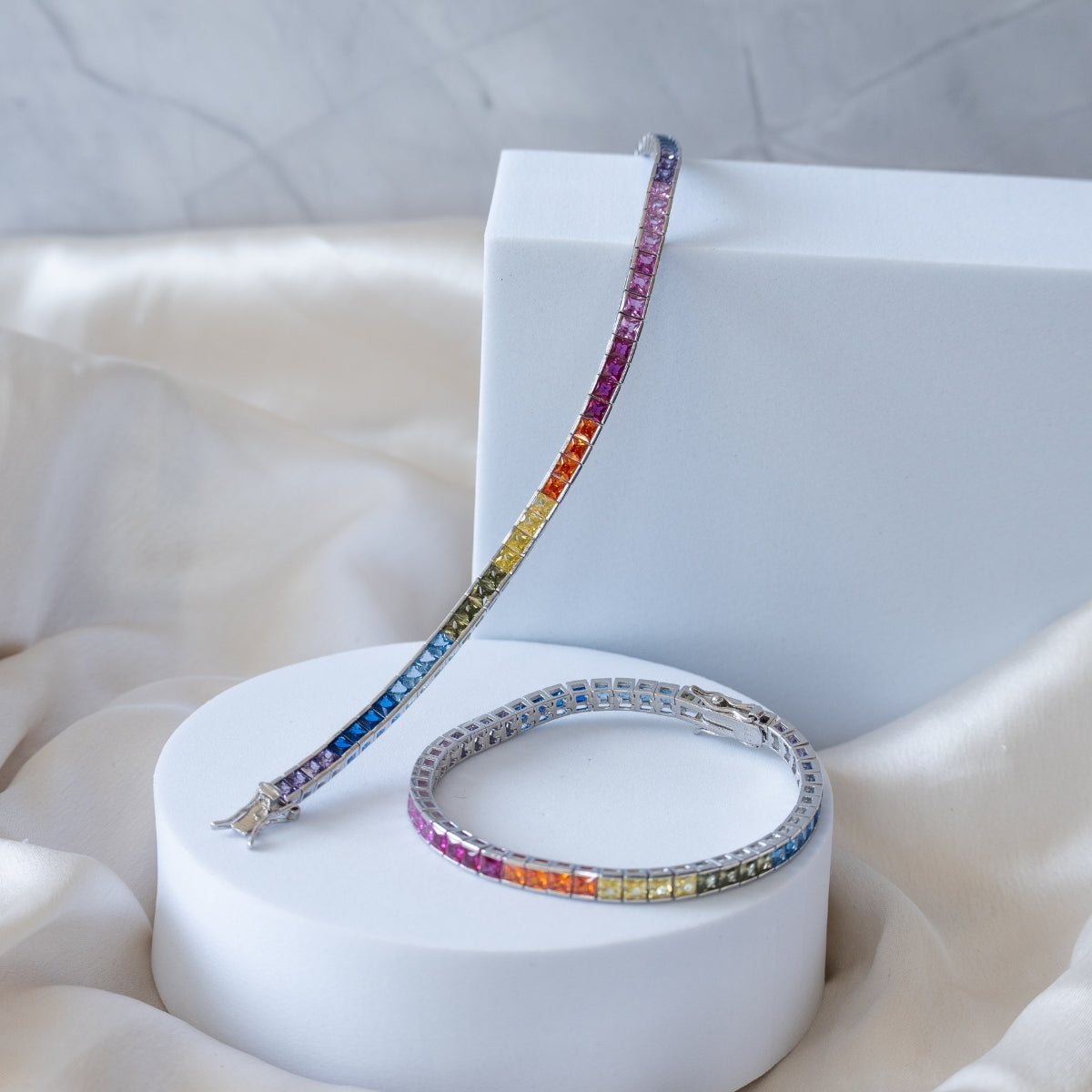 Rainbow Tennis bracelet - Terciany 