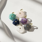 White Quartz Semi Precious stone Pendant - Terciany 