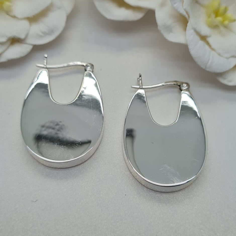 Solid Hoop Earrings - Terciany 
