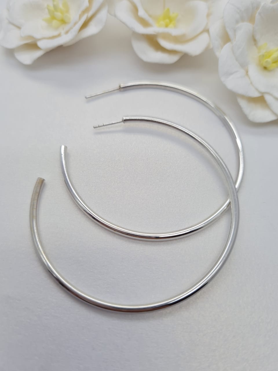 50 mm Hoop Earrings