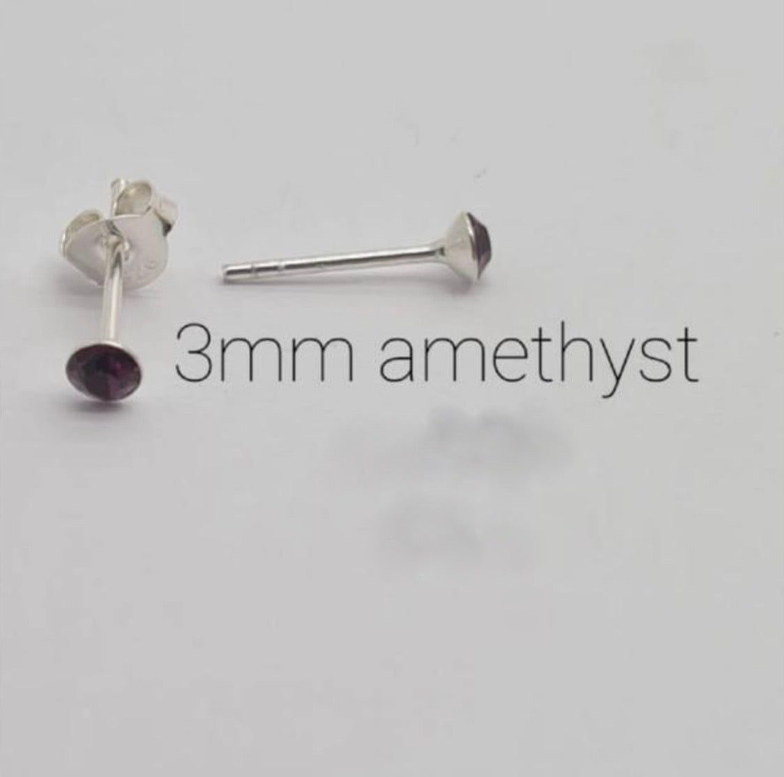 3mm Kiddies Stud Earrings
