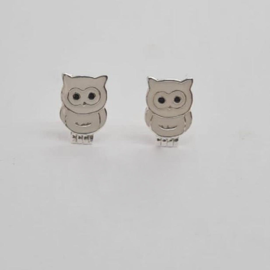 Kiddies Owl Stud Earrings