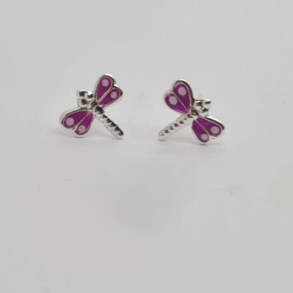 Kiddies Dragonfly Stud Earrings