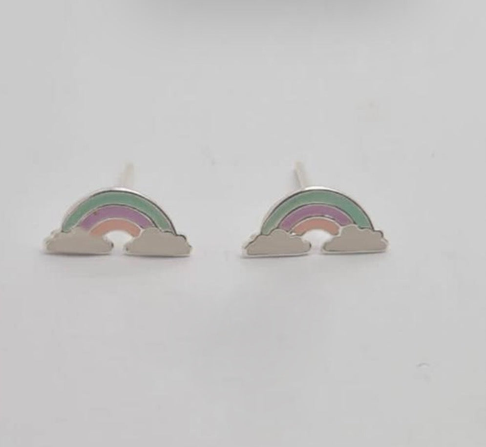 Kiddies Rainbow Stud Earrings