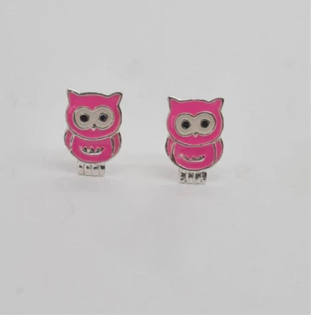 Kiddies Owl Stud Earrings