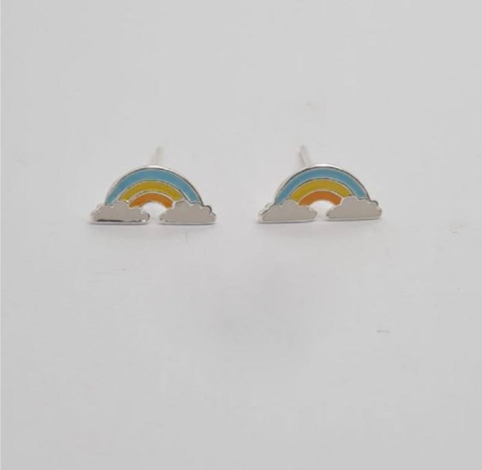 Kiddies Rainbow Stud Earrings