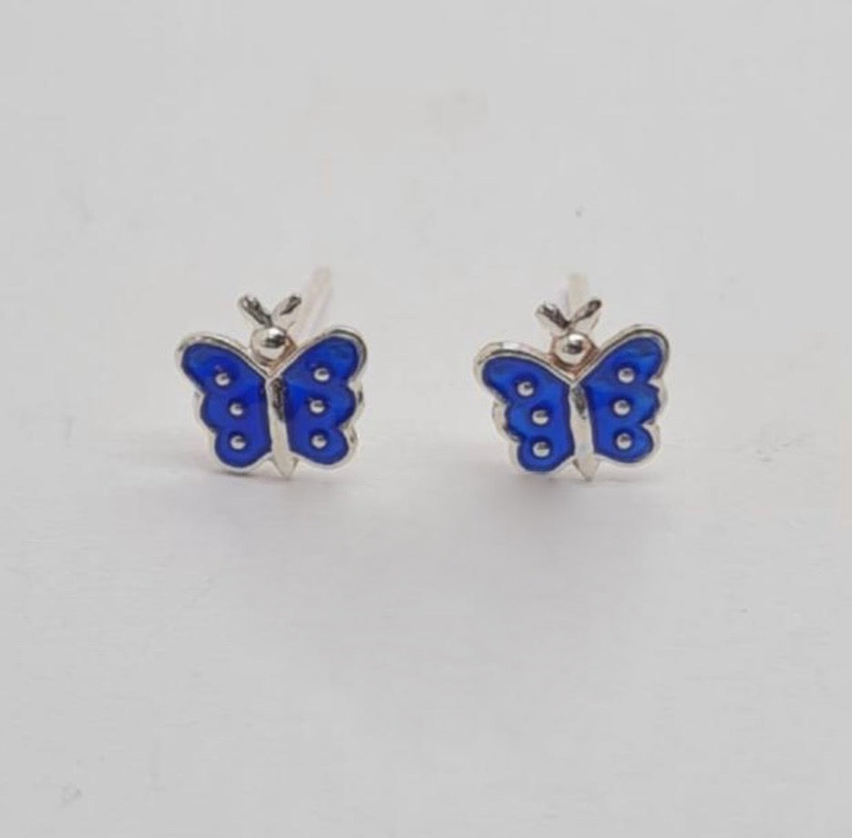 Kiddies Butterfly Stud Earrings